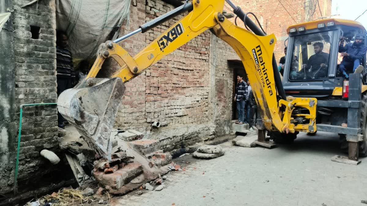 bulldozer action continues in Sambhal