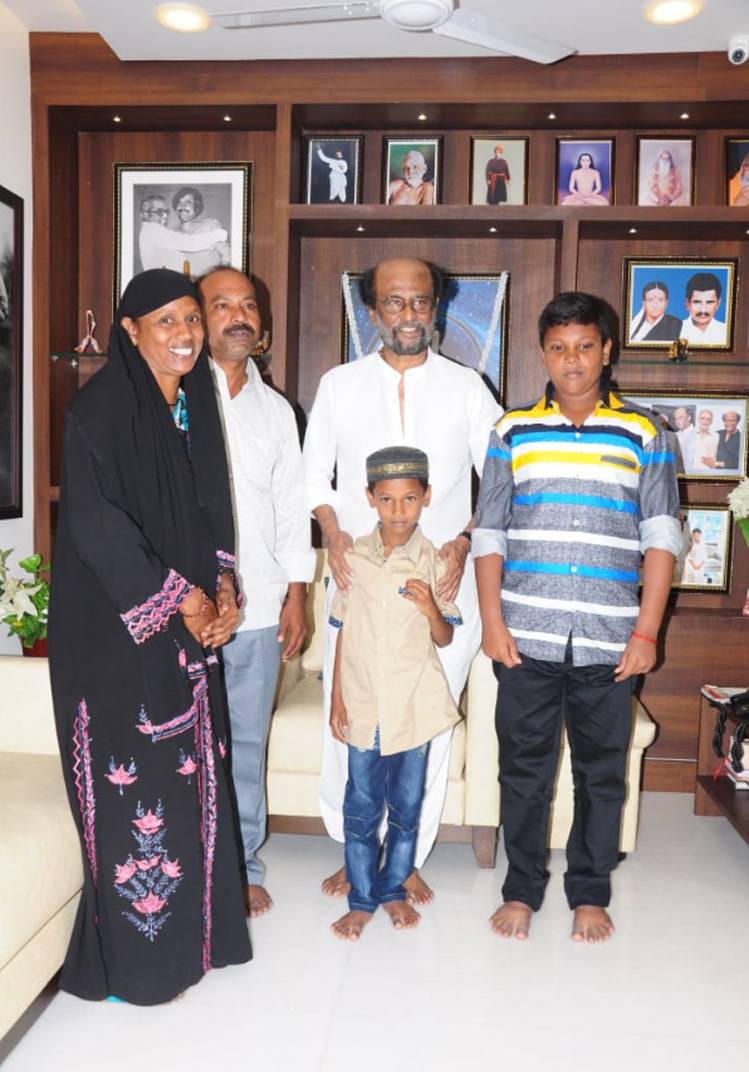 Rajnikant Met Yasin
