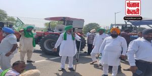 किसानों ने विरोध प्रदर्शन किया तेज, दिल्ली-चंडीगढ़ हाईवे पर चक्का जाम