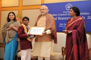 मोदी ने शौर्य पुरस्कार विजेताओं पर वेबसाइट लांच की