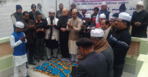 उर्दू के मशहूर शायर झाद अजीमाबादी की 91वीं पुण्यतिथि पर मजार पर चादरपोशी