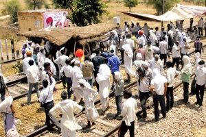 राजस्थान में जाट आन्दोलन के चलते रेल यातायात प्रभावित, कई ट्रेने रद्द