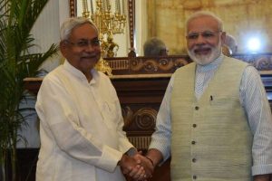 नीतीश ने की PM मोदी से मुलाकात