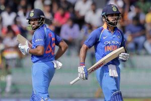 कोहली और रोहित के शतक,  भारत श्रीलंका से 168 रनों से जीता