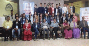 नागालैंड के छात्रों ने किया बौद्ध विश्वविद्यालय का भ्रमण