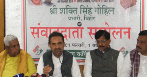 बिहार में कांग्रेस की रैली 28 वर्षों के बाद : शक्ति सिंह गोहिल