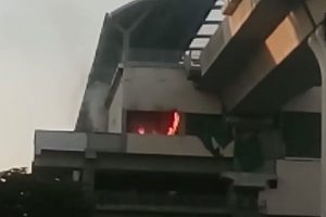 हैदराबाद मेट्रो के निर्माणाधीन स्टेशन में आग, कोई हताहत नहीं