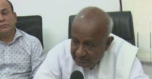 देवगौड़ा ने चंद्रबाबू नायडू को प्रधानमंत्री पद की पसंद बताया