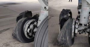 दुबई से आ रही स्पाइसजेट फ्लाइट का फटा टायर, यात्री सुरक्षित