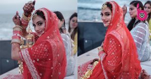TMC सांसद नुसरत जहां ने शादी के लाल जोड़े में शेयर की तस्वीरें, फैंस से कही अपने दिल की बात !