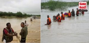 राजस्थान के हाड़ौती इलाके में बाढ़ के हालात, कोटा में बुलाई सेना