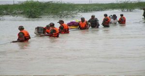 राजस्थान के बाढ़ग्रस्त क्षेत्रों में राहत बचाव कार्यों के लिए सेना की 8 टीमें तैनात