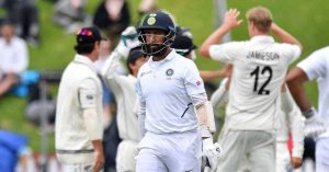 भारत-न्यूजीलैंड दूसरा टेस्ट: खराब शॉट सिलेक्शन के चलते भारत की पहली पारी 242 रन पर सिमटी