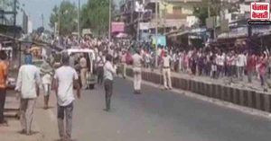सूरत में प्रवासी मजदूरों ने घर वापसी को लेकर किया प्रदर्शन, 60 लोग गिरफ्तार
