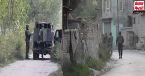 जम्मू-कश्मीर के पुलवामा में एक बार फिर से आतंकियों और सुरक्षाबलों  के बीच मुठभेड़ शुरू