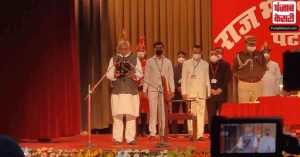 बिहार : नीतीश कुमार ने सातवीं बार मुख्यमंत्री पद की शपथ ली, तारकिशोर प्रसाद और रेणु देवी बने उप मुख्यमंत्री