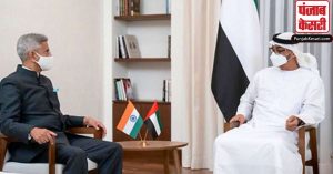 विदेश मंत्री एस जयशंकर ने अबू धाबी के राजकुमार के साथ भारत-यूएई संबंधों को लेकर की चर्चा