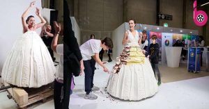 इस लड़की की केक ड्रेस देख आप रह जायेंगे दंग, ‘Guinness Book of World Records’ में हुआ नाम दर्ज!