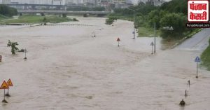 दक्षिण कोरिया में भारी बारिश की वजह से बाढ़ का कहर, 35 लोगों की हुई मौत
