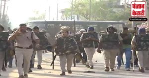 Haryana: नूंह में कर्फ्यू के बीच बढ़ाई गई सुरक्षा व्यवस्था, स्थानीय लोगों में डर का माहौल