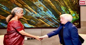 वित्त मंत्री निर्मला सीतारमण ने अमेरिका की वित्त मंत्री के साथ की द्विपक्षीय बैठक, जी20 प्राथमिकताओं पर हुई चर्चा