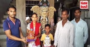 Ganesh Chaturthi 2023: गिल्ली डंडा और बाटी से खासतौर पर तैयार की गई गणेश जी की यूनिक मूर्ति, यहां देखें तस्वीरें