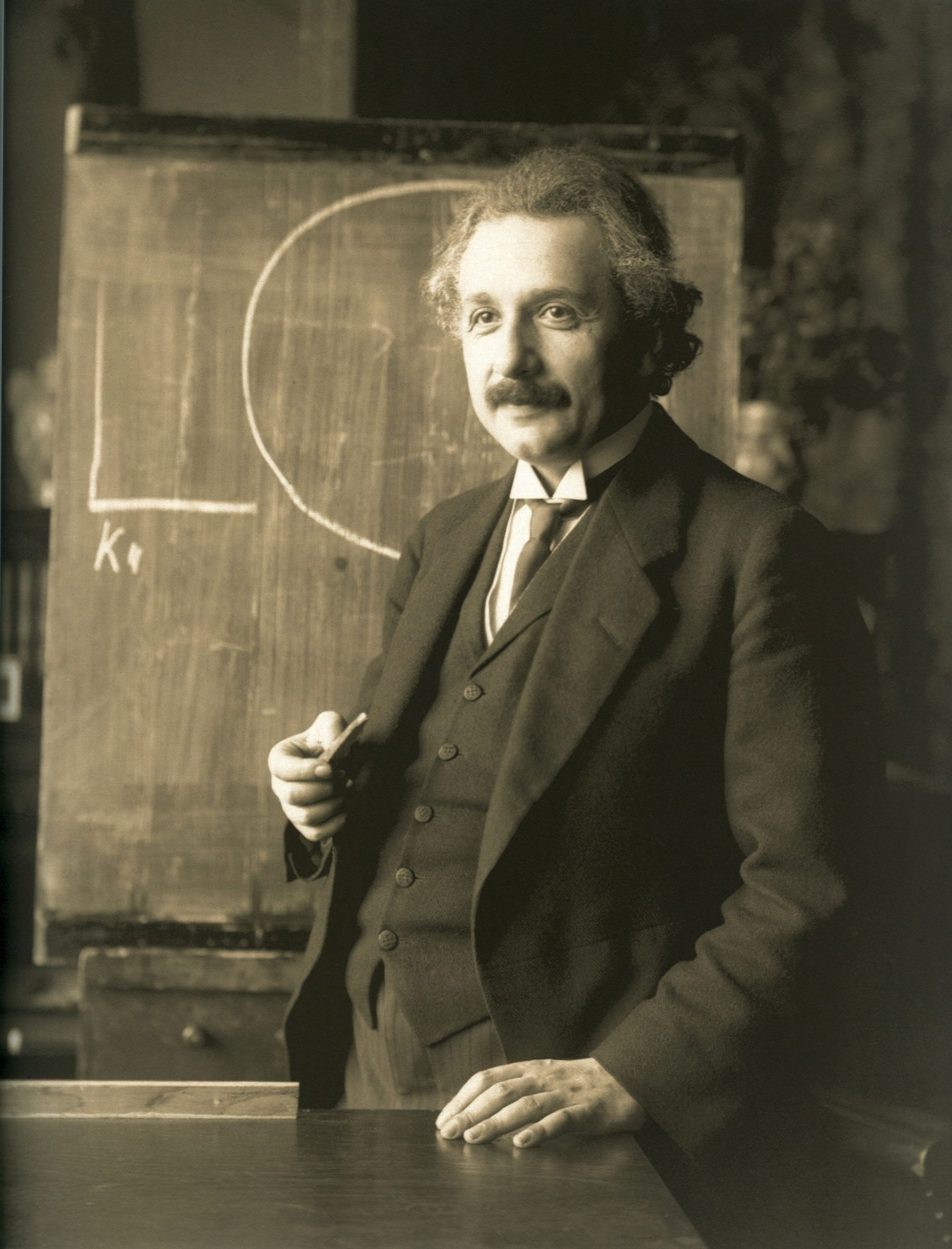 Einstein 1921 by F Schmutzer restoration scaled