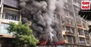 मुंबई में इमारत में आग लगने से महिला और नाबालिग की मौत, तीन घायल