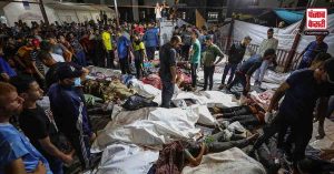 इजराइल ने किया गाजा पर धमाका, गई  सैकड़ों लोगों की जान
