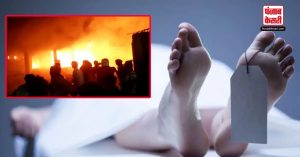 पटना के चप्पल गोदाम में लगी भयानक आग, हुई दो लोगों की मौत