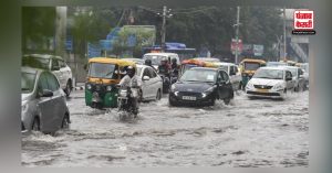Tamil Nadu के मदुरै में भारी बारिश,  वैगई नदी में बढ़ा जल स्तर
