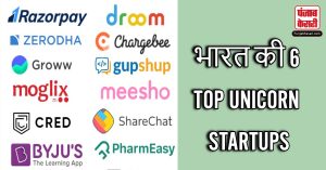 भारत के 6 TOP UNICORN STARTUPS: नए युग की कंपनियां जो बदल रही हैं भारत की तकदीर