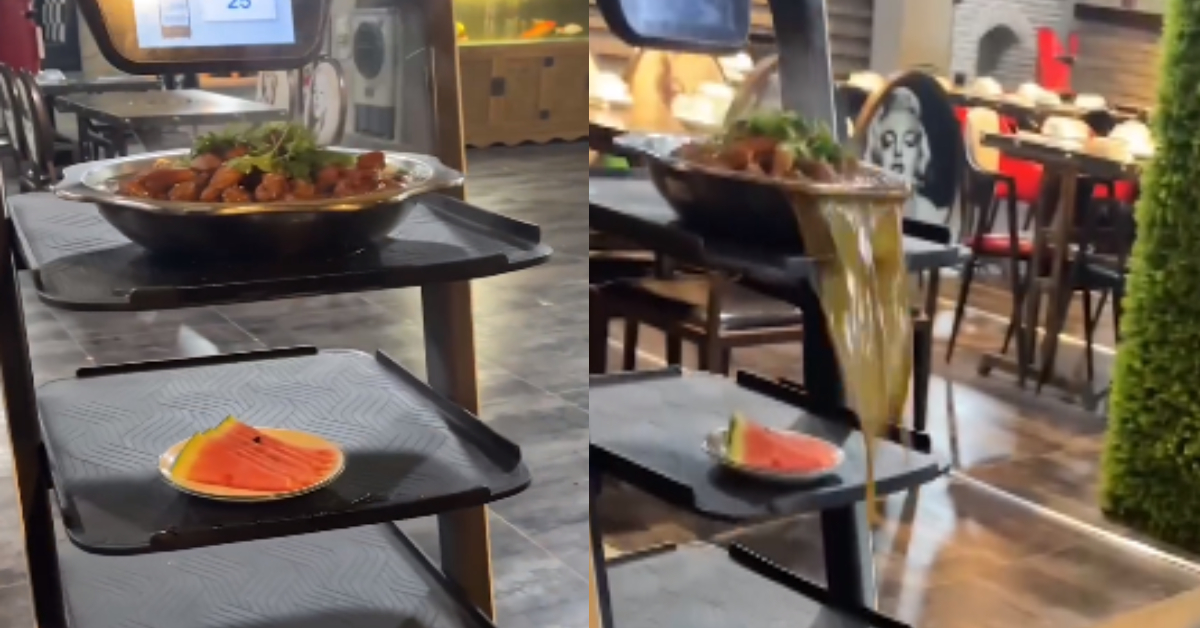 Robot Waiter Serve