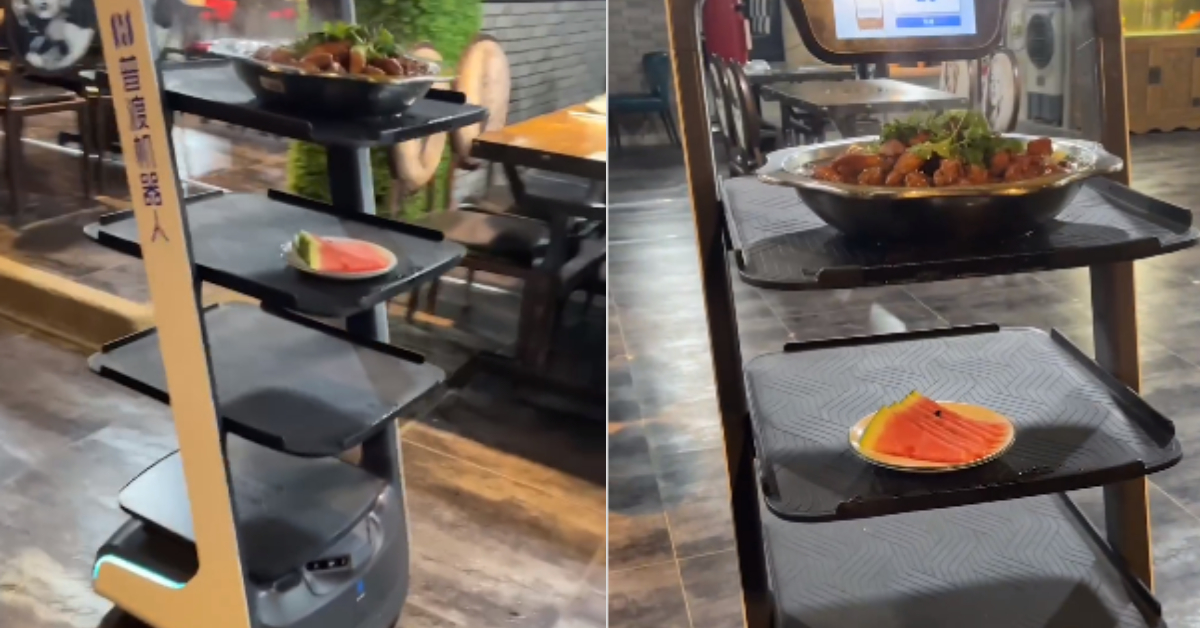 Robot Waiter Serve