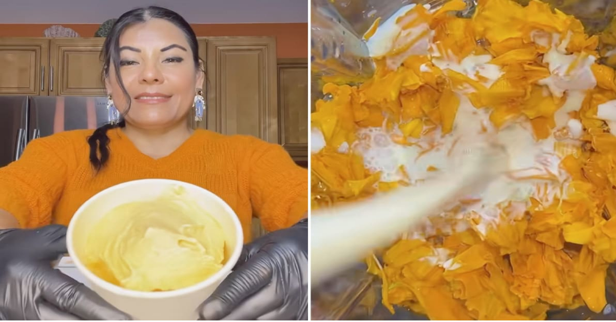 Marigold Flower Icecream Video