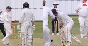 Umpire के फैसले से Batsman हैरान, Social Media पर छिड़ी बहस