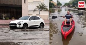 भारी बारिश के बाद Dubai की सड़कें बनी तालाब, देखें तूफान से मची तबाही के Videos