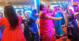 Punjabi गाने पर Aunty ने किया जबर्दस्त Dance, ठुमके के लोग हुए दीवाने