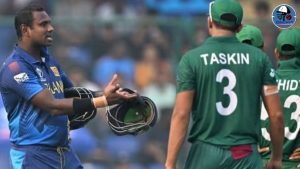 ODI World Cup 2023: Angelo Mathews पहली बार अंतरराष्ट्रीय क्रिकेट में हुए टाइम आउट