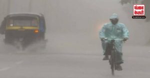 Weather: Chandigarh और Srinagar में भारी बारिश के साथ गिरे ओले