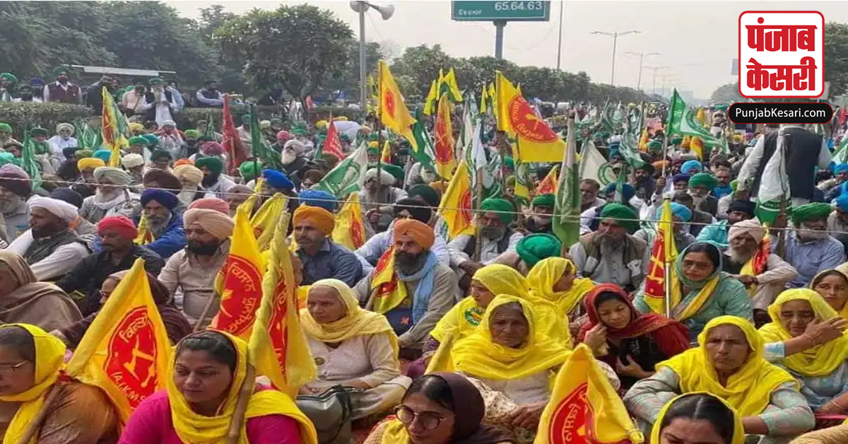 Farmers Protest In Chandigarh