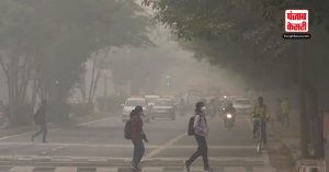 दिल्ली में धुंध की मोटी परत, AQI लेवल 398 के पार