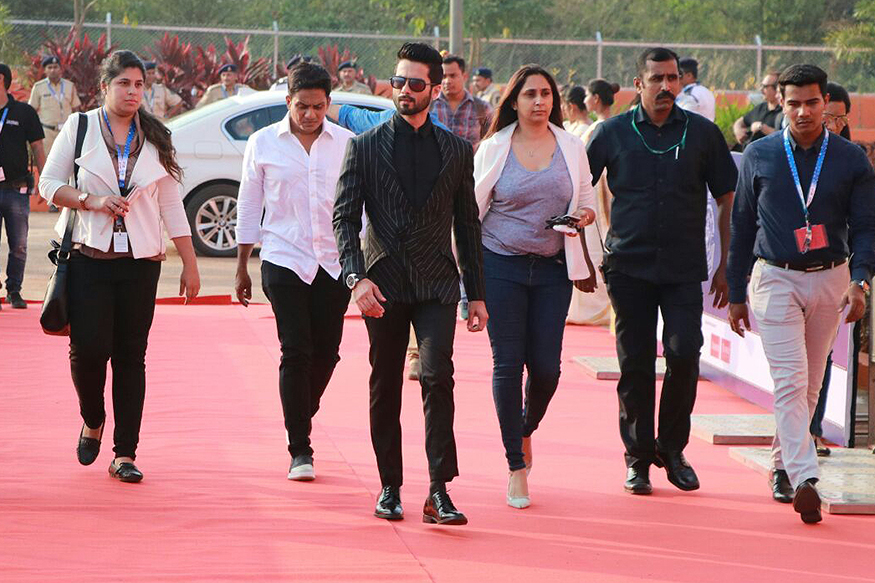 shahid kapoor opening ceremony iffi 2017