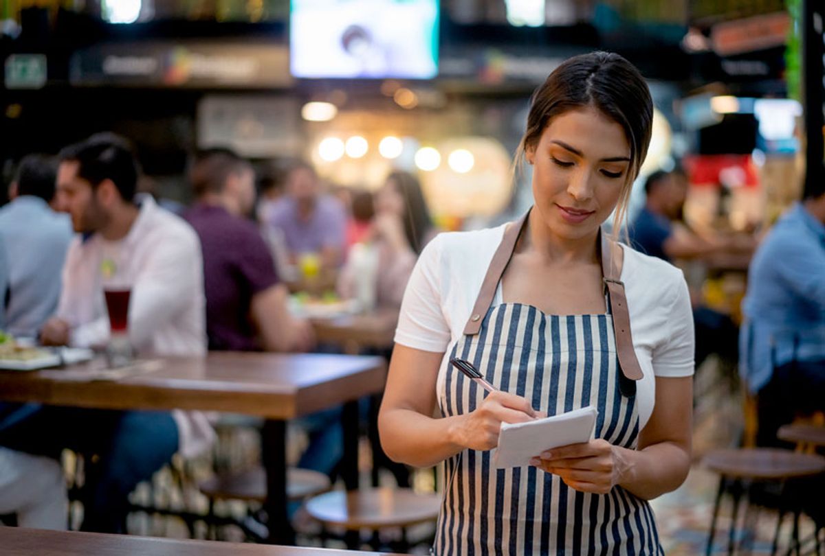 temporary waitress
