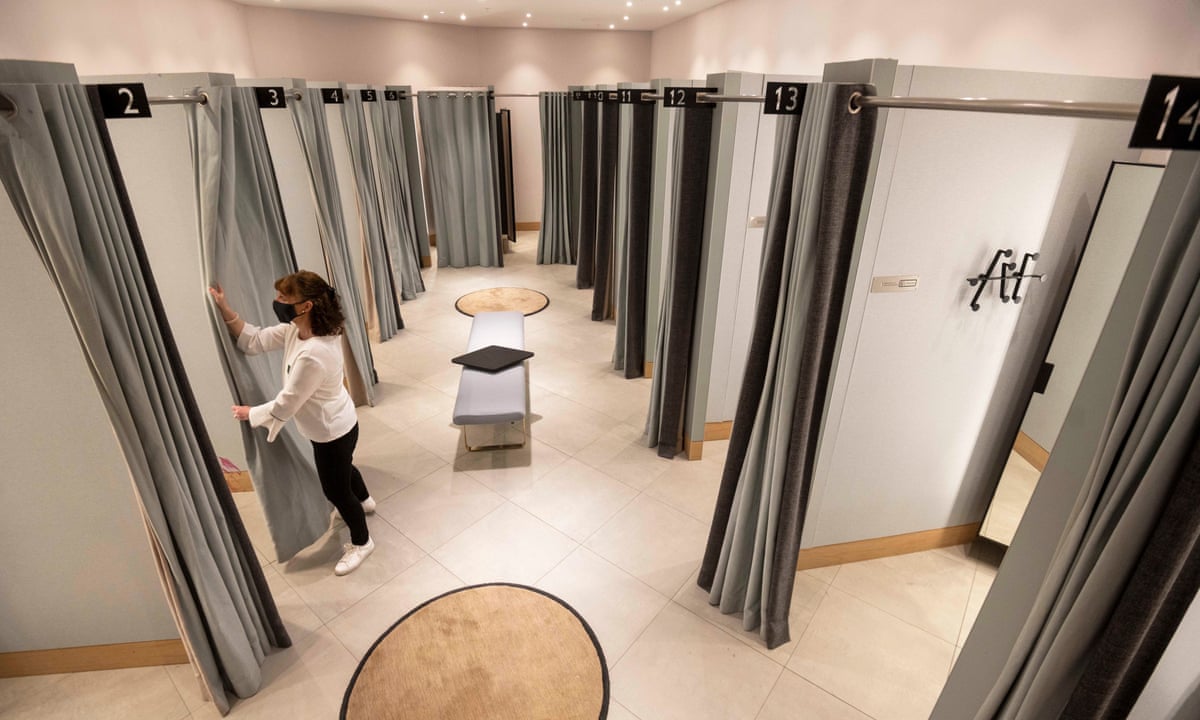 Changing room horror