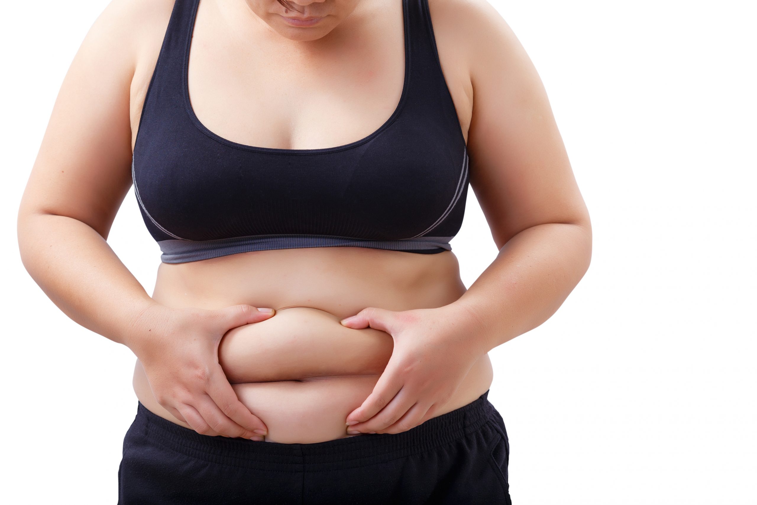 Woman Weight loss journey 