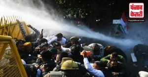कानून व्यवस्था को लेकर Chandigarh में यूथ कांग्रेस ने किया प्रदर्शन