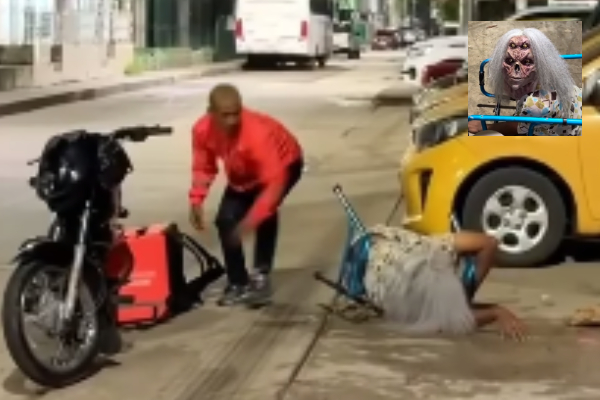 Woman Prank With People Horror
