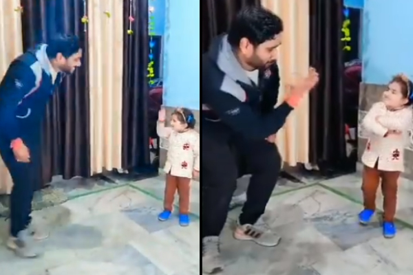 'Kya Khoob Lagti Ho' Song Father Daughter Dance Video