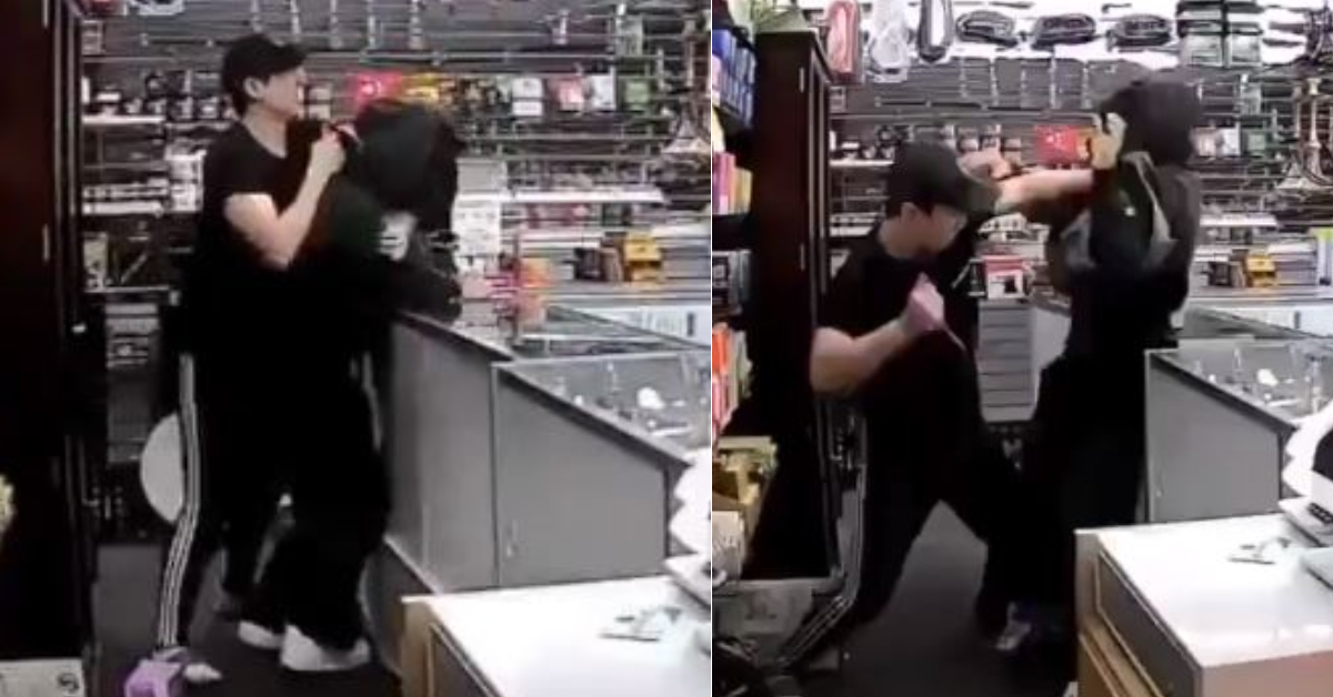 Woman Wearing A Burqa Shop video